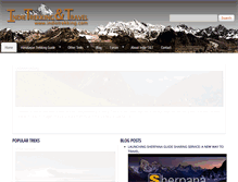 Tablet Screenshot of indietrekking.com